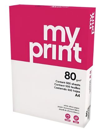 PAPEL MULTIFUNCIN MY PRINT A4 80 GRAMOS - PQ 500HJ
